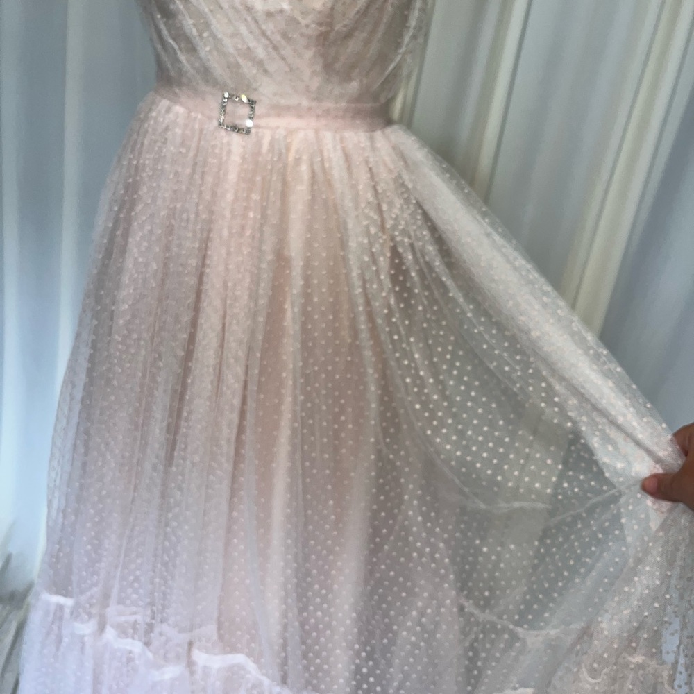 Vintage Pink Gown -Glinda from Wicked and The Wizard of Oz Halloween Costume - Picture 6 of 11